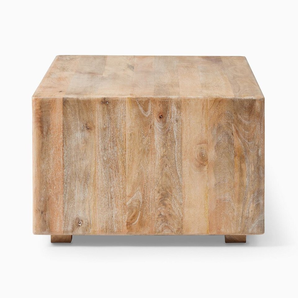Anton Solid Wood Storage Coffee Table West Elm UK
